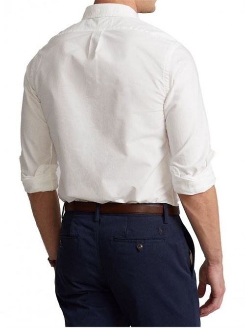 Camicia Uomo bianco con polsini con bottoni POLO RALPH LAUREN | 710832480002